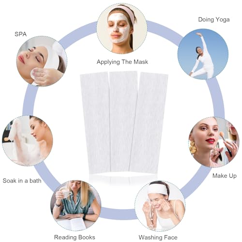 Mabor 3-Pack Non-Slip Headbands for Women & Men | Elastic Sweat-Absorbing Workout Bands