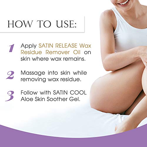 Satin Smooth Post-Wax Residue Removal Oil 16 oz - Gentle Skin & Equipment Cleaner