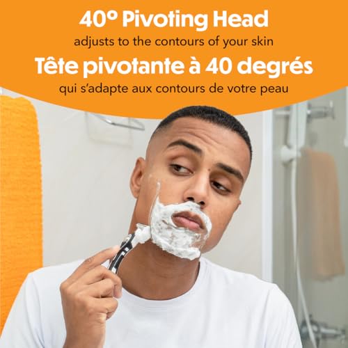 BIC Flex 5 Sensitive Men's Refillable Razor Kit - 1 Handle & 7 Cartridges