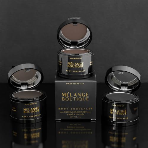 Melange Boutique Hairline Powder - Medium Brown Root Touch-Up Concealer