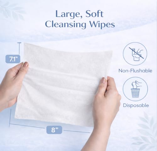 Angel Beauty Micellar Makeup Remover Wipes – 30 Individually Wrapped Facial Cleansing Wipes with Aloe, Avocado & Vitamin C