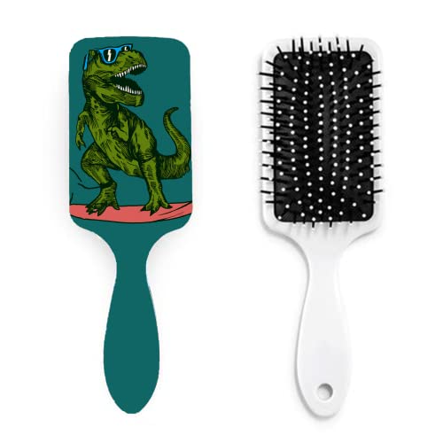 Cool Dinosaur Hair Brush for Kids & Adults - Anti-Static Detangler