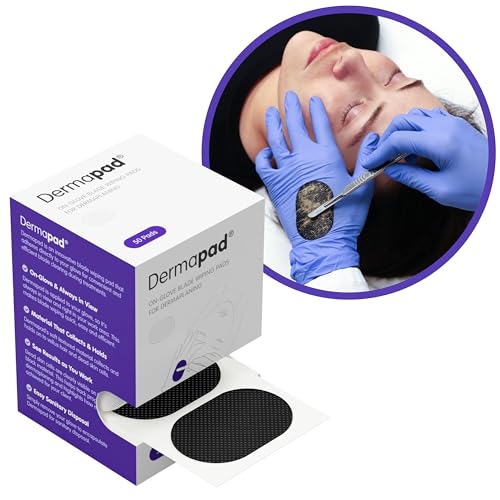 Dermapad Dermaplaning Blade Wiping Pad - 50 Pack for Estheticians