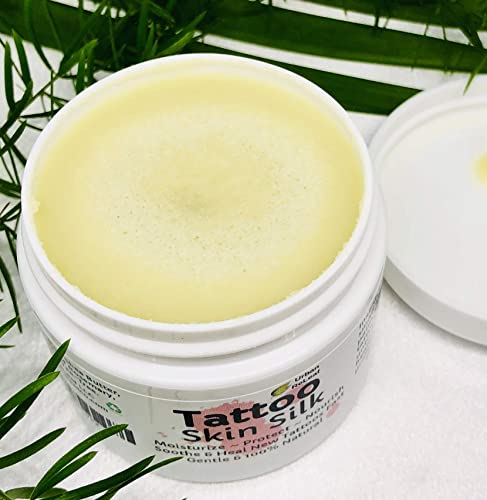 Tattoo Skin Silk Shea Butter Salve Ointment for Aftercare, Urban ReLeaf 2oz