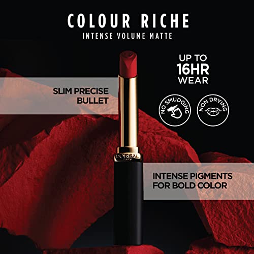 L'Oreal Paris Colour Riche Matte Lipstick Le Mauve Indomptable 0.06 Oz