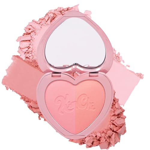 KimChiChic Beauty Thailor Blush Duo - Heart Compact 01-Pinky