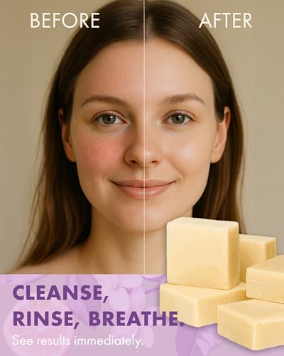 Massey’s CF 100% Natural Probiotic Soap Bar with Tea Tree & Lemon Essence - Lemon Pack of 1 (4oz)