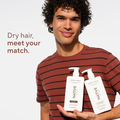 Native Coconut & Vanilla Shampoo and Conditioner Set - 16.5 oz (2-Pack)