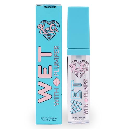 KimChiChic Beauty Wet Gloss High-Shine Lip Plumper - Clear 01 Manhattan