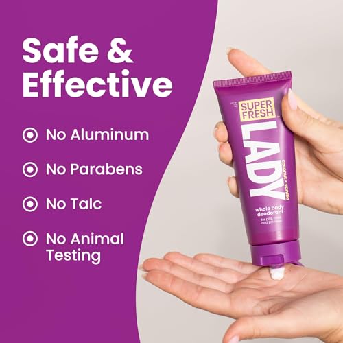 Whole Body Deodorant Lotion, Coconut Vanilla, 4oz (Pack of 2)