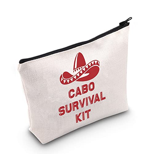 Cabo San Lucas Bachelorette Cosmetic Bag - POFULL Survival Kit