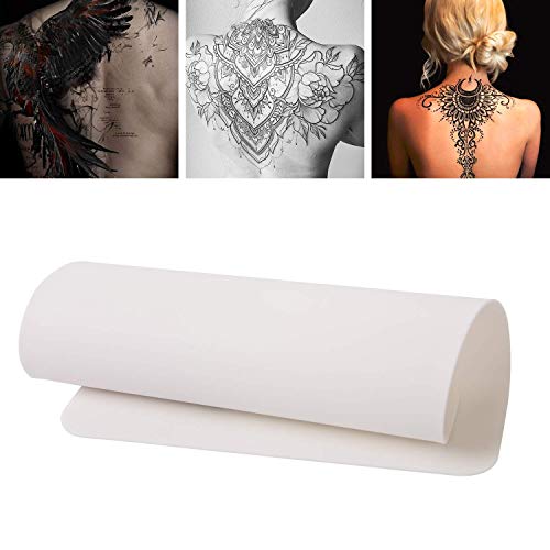 Tatmax 10PCS Silicone Tattoo Practice Skin - 8" x 6" - 1.2mm Thick