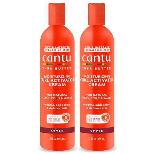 Cantu Moisturizing Curl Activator Cream with Shea Butter, 12 oz