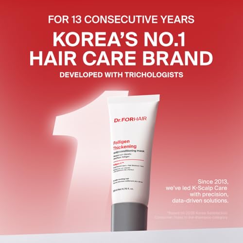 DR.FORHAIR Folligen Thickening Scalp Conditioning Mask 1.69 fl oz Squeeze Tube