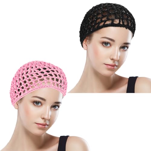 Adjustable Mesh Wig Cap for Thick Long Hair – Braided Crochet Weaving