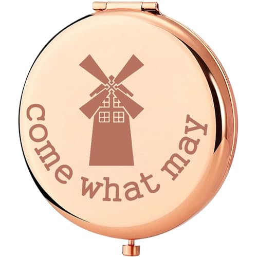 KEYCHIN Moulin Rouge Musical Compact Makeup Mirror - Come What May-RG