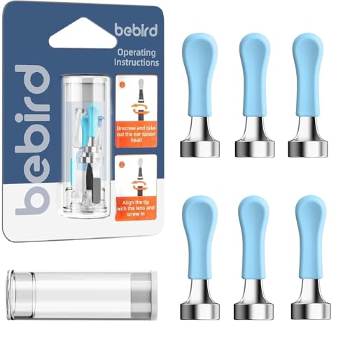 Bebird Ear Wax Removal Tool Replacement Tips - 6 Soft Tips