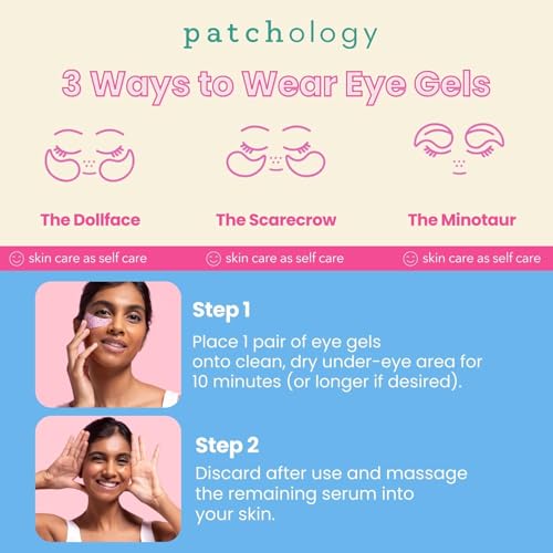 Patchology Eye Want Cake Hydrating & Smoothing Eye Patches ? Under Eye Masks for Puffy Eyes, Dark Circles, and Fine Lines ? Birthday Cake Inspired Self-Care Essentials, 5-Pack