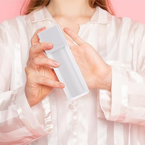 3Pcs Travel Airless Pump Bottles - Refillable Containers for Lotion, Shampoo, Gel