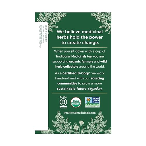 Organic Peppermint Tea Bags - 16 Count (Pack of 2)