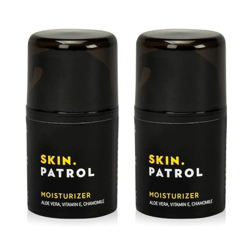 Bump Patrol Everyday Face Moisturizer for Men - 1.68 oz (2 Pack) | Aloe Vera & Vitamin E