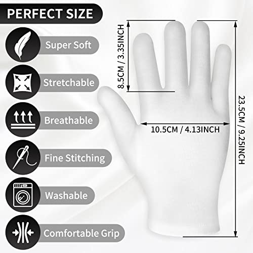 Sibba Touch Screen Moisturizing Gloves for Dry Hands - 2 Pairs