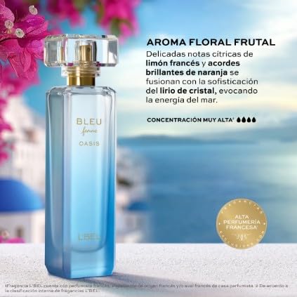 L'Bel Bleu Femme Duo Set - Bleu Femme & Oasis Perfume 50ml | Elegant Fragrance Gift Set