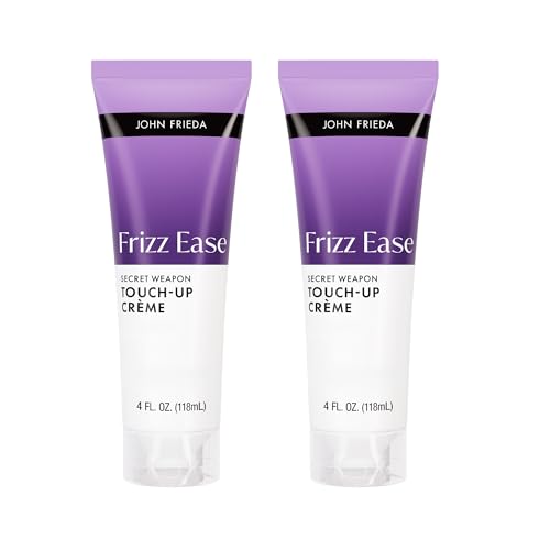 John Frieda Frizz Ease Secret Weapon Smoothing Hair Creme 8oz Pack of 2, Lightweight Hydrating Treatment