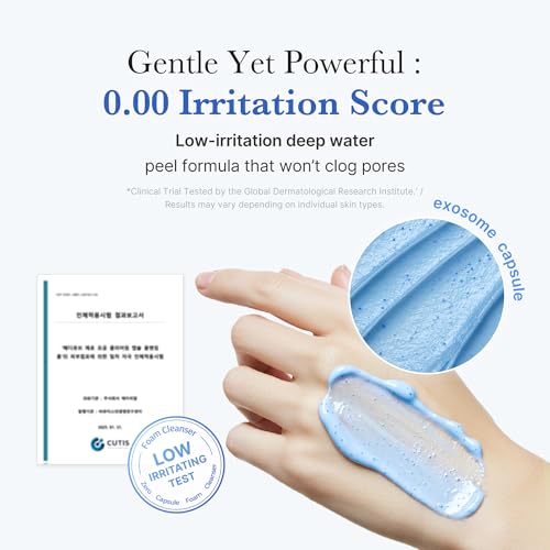 medicube Zero Capsule Foam Cleanser 4.23 Fl Oz – Pore Care, Capsule Foaming Facial Cleanser