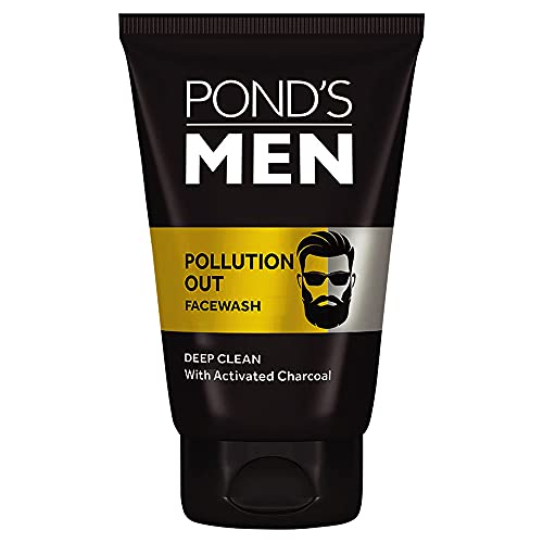 POND'S Men Pollution Out Face Wash with Activated Carbon, 100g