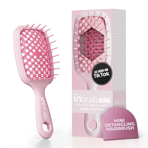 FHI Heat UNbrush Mini Detangler Brush - Pain-Free for All Hair Types