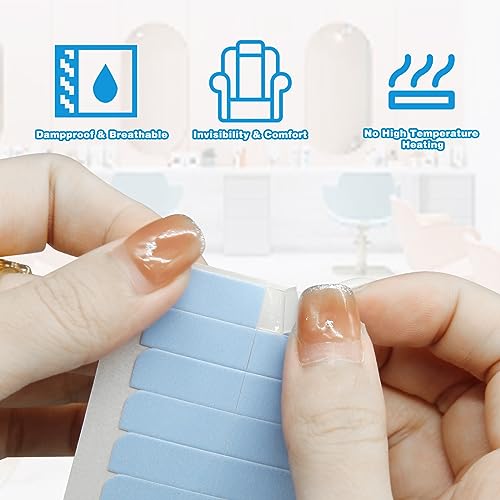 CANIPHA 120Pcs Double-Sided Hair Extension Tape - Strong Adhesive