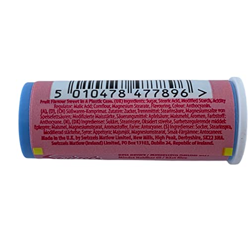 Swizzels Love Heart Lipstick Candy - Pack of 10 Fruity Treats
