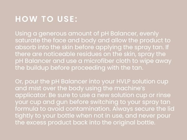 Sjolie Sunless Tanning pH Balancing Prep Spray - 8 oz Pre-Tan Primer