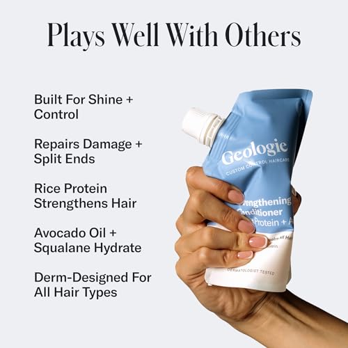 Geologie Strengthening Conditioner with Rice Protein & Avocado - 8 fl oz