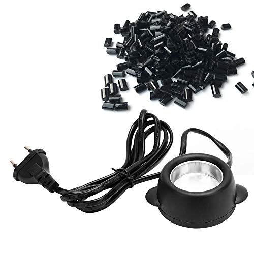 Yosoo Mini Hot Pot for Hair Extension Glue Melting - Fast Heating, Easy to Use