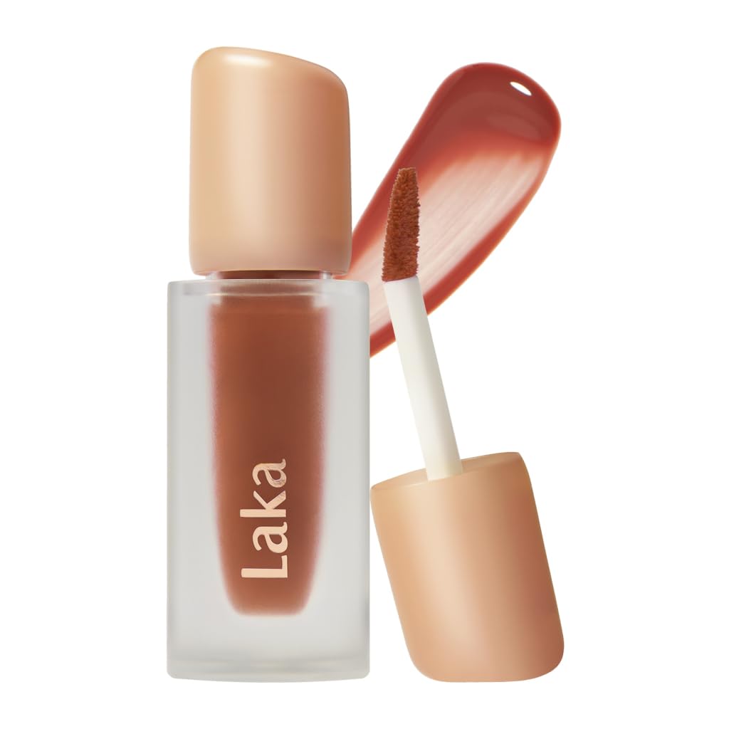 Fruity Glam Tint Lip Stain - Hydrating, Lightweight, Buildable Color | K-Beauty #101 Joyful, 4.5g/0.15oz