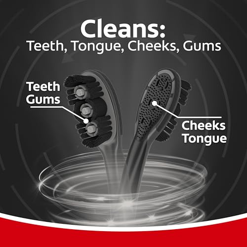 Colgate 360 Vibrate Charcoal Electric Toothbrush Set - 2 Pack