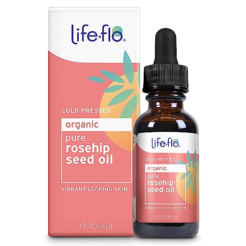 LIFE-FLO Organic Rosehip Seed Oil, Unscented Face Oil, 1oz