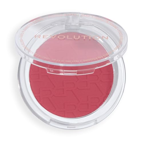Talc-Free Powder Blush - Revolution Blusher Reloaded Vibe Check Mauve