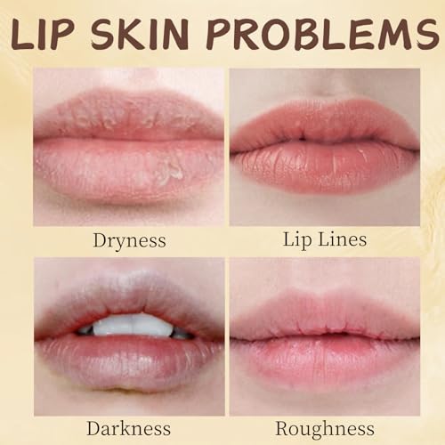 Evolvique 8PCS Colorful Honey Lip Balm Set - Lip Sleeping Mask & Gloss for Women