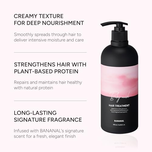 BANANAL Baby Musk Conditioner for Damaged Hair - 16.9 fl oz