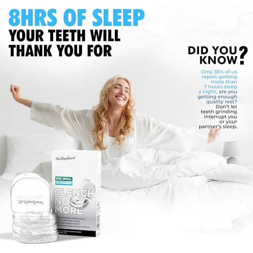 TheSleepGuard Mouth Guard for Teeth Grinding - Small Size, Pack of 4