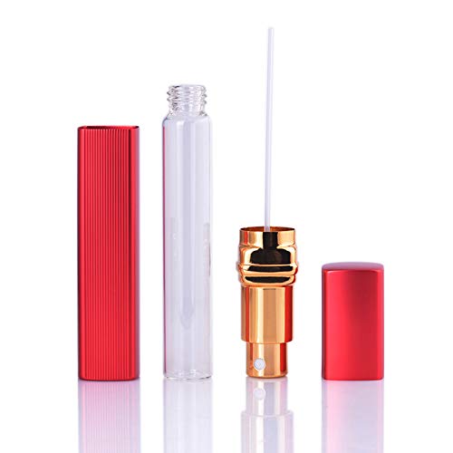 7-Piece Refillable Perfume Atomizer Set - 12ml Travel Spray Bottles