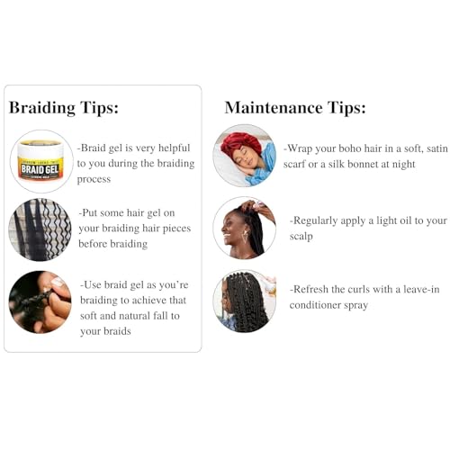 Leticia 16-Inch Pre-Stretched Deep Wave Braiding Hair - 4 Pack Boho Set