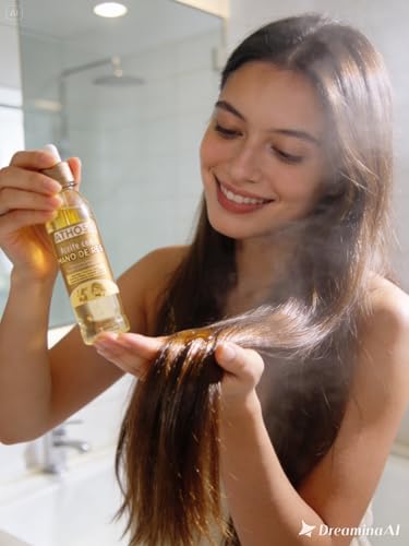 Athos 250ml Firming Body & Hair Oil with Shea Butter & Vitamin E