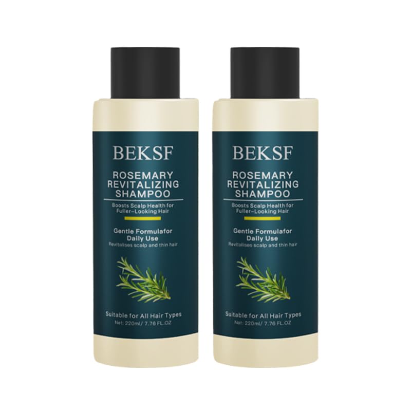 BEKSF Rosemary Volumizing Shampoo for Oily Scalp - Sulfate & Paraben Free
