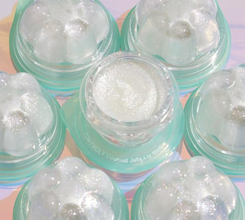 TONYMOLY Jelly Lip Melt Coconut - Hydrating Lip Oil & Balm, Limited Edition