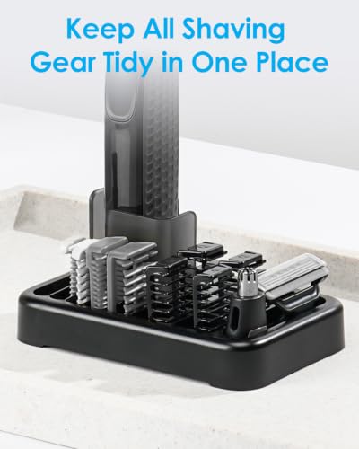 Guard Combs & Shaver Stand Kit for OBlade QP Series Trimmers - 9 Piece