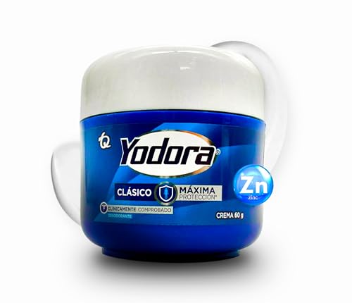 Yahve Yodora Classic Cream Deodorant - 24-Hour Maximum Protection, 60g